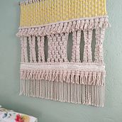 Mi Proyecto del curso: Introducción al macramé: creación de un tapiz decorativo Ein Projekt aus dem Bereich Makramee von Javiera Oliva - 10.02.2020