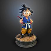 Goku - GT. Un proyecto de 3D, Animación 3D, Diseño de personajes, Diseño de personajes 3D y Diseño digital de Renato Sauri - 11.02.2020