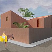 Mi Proyecto del curso Ein Projekt aus dem Bereich Digitale Architektur, Architektur, Grafikdesign, Innenarchitektur, Innendesign, L, schaftsbau, Collage und Architektonische Illustration von dani_topete - 09.02.2020