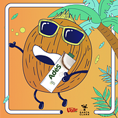 JUGOS DEL VALLE - SANTA CLARA (Comunicación Interna). Animação, Design e Ilustração digital projeto de Monica González - 12.02.2020