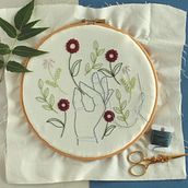 Floreada - Bordado - Proyecto en proceso. Un projet de Broderie de Anna Figueroa Mimó - 12.02.2020