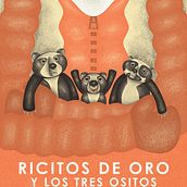 Ricitos de Oro y los tres ositos - Libro álbum Ein Projekt aus dem Bereich Traditionelle Illustration, Digitale Illustration, Kinderillustration und Vektorillustration von Juan Pablo Méndez Alvarado - 01.12.2019