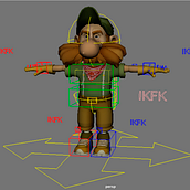 Mi Proyecto del curso: Introducción al rigging para animación. Un progetto di Animazione 3D e Rigging di inesneiragarcia - 14.02.2020