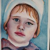Nuevo proyecto Retrato artístico en acuarela. Un progetto di Illustrazione tradizionale di Carmen Cabrera - 16.02.2020
