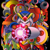 Maverick Hunter X. Un proyecto de Ilustración digital de Luis Roberto Ramírez Cruz - 15.02.2020