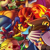 Fighting Tribute. Un proyecto de Ilustración digital de Luis Roberto Ramírez Cruz - 15.02.2020