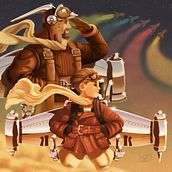 Valientes. Un proyecto de Ilustración digital de Luis Roberto Ramírez Cruz - 15.02.2020