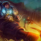 Starcraft Fan art. Ilustração tradicional e Ilustração digital projeto de Victor García Cenescail - 16.02.2020