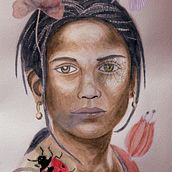 Mi Proyecto del curso: Retrato ilustrado en acuarela. Un progetto di Belle arti, Illustrazione digitale e Pittura ad acquerello di Esteban Boza - 15.02.2020