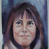 acuarela Ein Projekt aus dem Bereich Porträtzeichnung und Aquarellmalerei von Anita Hinojosa - 16.02.2020