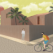 Meu projeto do curso: Representação gráfica de projetos arquitetônicos. Un progetto di Architettura di Anna Beatriz Souza - 01.03.2020