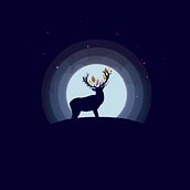 RENO A LA LUZ DE LA LUNA. Un progetto di Illustrazione tradizionale di Najat Yajaira Cruz Monroy - 17.02.2020