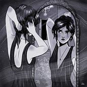 Inktober 2019 - Horrible stories . Fine Arts, Drawing, Traditional illustration, and Digital Illustration project by Paula Zorite - 02.24.2020