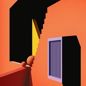 San Antonio Central Library. Architecture, Editorial Design, and Vector Illustration project by ely zanni - 02.19.2020