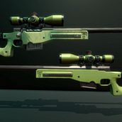 AWP Sniper Rifle. Un projet de Conception 3D , et Modélisation 3D de Cristian Castro C. - 19.02.2017