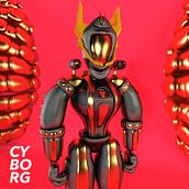 Cyborg. 3D, and 3D Animation project by Jonathan Ursola - 02.20.2020