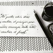 Mi Proyecto del curso: Caligrafía inglesa de la A a la Z. Un proyecto de Caligrafía de Lizbeth M. Islas - 17.02.2020