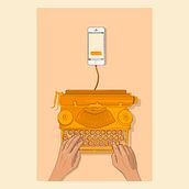 My project in Digital Illustration with Illustrator and Photoshop course_COMMUNICATION BREAKDOWN. Digital Illustration, and Traditional illustration project by andrevalca88 - 03.04.2020