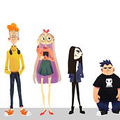 Mi Proyecto del curso: Introducción al diseño de personajes para animación y videojuegos. Digital Illustration project by Rosario Méndez - 02.20.2020