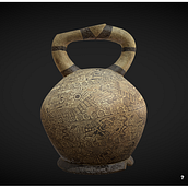 Mi Proyecto del curso: Cerámica Mochica, Pre-Inca, 700 d.C. Ein Projekt aus dem Bereich 3-D-Modellierung von rodrigo_45 - 20.02.2020
