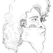 Ilustración con tiralíneas  . Un proyecto de Bocetado, Creatividad, Dibujo y Dibujo a lápiz de Nand Arevir - 20.02.2020