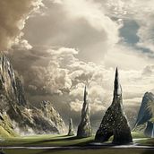 Mi Proyecto del curso: Matte Painting: creando mundos fotorrealistas. Digital Architecture, Collage, Concept Art, and Traditional illustration project by Andrea OG - 02.21.2020