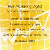 Plus Marketing Digital; Agencia de Marketing Digital. Digital Design, and Digital Marketing project by Cristian Camilo Parra Rivera - 02.25.2020