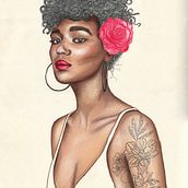 Pasteles y lápices de colores para crear piel. Un progetto di Illustrazione tradizionale, Belle arti, Disegno a matita, Disegno, Disegno di ritratti, Disegno realistico e Disegno artistico di Adriana Sanchez Moran - 21.02.2020