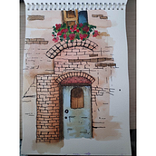 Portafolio de principiante. Watercolor Painting, Acr, and lic Painting project by Roxana Barreras - 02.23.2020