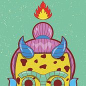 Oni-Tekuan. Traditional illustration project by Eduardo Camaz - 02.11.2020