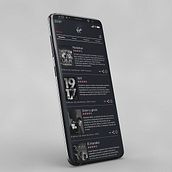 Diseño de Prototipo App Móvil para ver Películas. Design, Design de apps, Design de produtos, e Design gráfico projeto de Kike Martínez - 24.02.2020