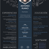 CV Ein Projekt aus dem Bereich 3D, 3-D-Design, Design von 3-D-Figuren, Design für Videospiele, Videobearbeitung, 3-D-Modellierung, Motion Graphics, VFX und Video von Antonio Ruano - 25.02.2020