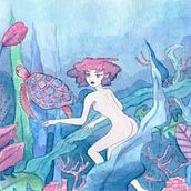 Mi Proyecto del curso: Animalario botánico: acuarela y grafito Ein Projekt aus dem Bereich Traditionelle Illustration von Mercedes Giralt - 01.03.2020
