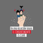 Campaña de Prevención de Agresiones Sexistas "En una relación sexual EL CONSENTIMIENTO ES CLAVE"  Por un Carnaval SIN agresiones sexistas. Ein Projekt aus dem Bereich Grafikdesign von Mercedes CAMACHO - 26.02.2020