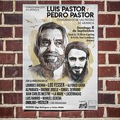 Ilustración Luis y Pedro Pastor para cartel. Design e Ilustração digital projeto de Lidia Prior González - 26.02.2020