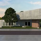 CASA BOSQUE . Architecture, Digital Architecture, 3D Design, and 3D Modeling project by Simón Ballesteros Garcia - 02.26.2020