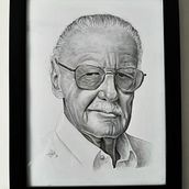 Stan Lee -tribute-. Projekt z dziedziny Portret użytkownika Jorge Negrete Beltrán - 26.02.2020