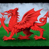 St David's Day. Un progetto di Disegno artistico e Illustrazione digitale di Tom Marshall - 27.02.2020