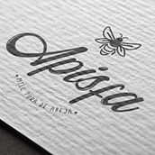 Diseño de marcas con retícula para Miel Apisfa. Br, ing, Identit, and Logo Design project by Jason Arias - 03.03.2020