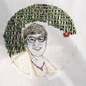 Meu projeto do curso: Criação de retratos bordados. Un proyecto de Bordado de apmamede - 13.05.2020