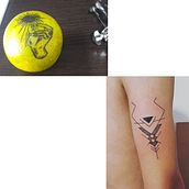Mi Proyecto del curso: fue la practica de las bases que aprendi del curso en una naranja y en un cliente. Tattoo Design project by Maicol Andrey Castro Garcia - 02.27.2020