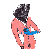 Meat suit. Desenho artístico, Criatividade, Desenho e Ilustração tradicional projeto de Elena Rosso - 27.02.2020