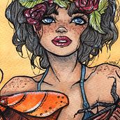 Nature. Un progetto di Illustrazione tradizionale, Pittura e Pittura ad acquerello di Luna Pinzón Herrera - 20.08.2018