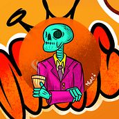 Empresario Promedio. Un progetto di Illustrazione tradizionale e Illustrazione digitale di Felipe Molina Acevedo - 19.02.2020