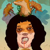 Mi Proyecto del curso: Técnicas de ilustración con acuarela digital. LIBRE DE SISTEMAS . % Geovani Hernandez tarafından hazırlanan Sanatsal Çizim, Portre Çizimi, Dijital Tasarım, Dijital İllüstras, Ve on projesi - 03.01.2020