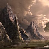 Mi Proyecto del curso: Matte Painting: creando mundos fotorrealistas Shadow of the Colossus. Digital Illustration project by andresmena162 - 03.01.2020