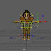 My project in Advanced Techniques for Rigging and Deformation course. Un progetto di 3D di Jeff Chen - 01.03.2020