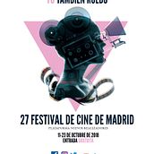 Poster Design: Madrid International Film Festival. Een project van Posterontwerp van Borja Muñoz Gallego - 01.03.2020