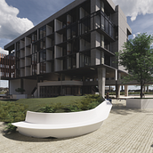 Proyecto Centro Extendido TVA. Un proyecto de Arquitectura de Daniela Guerrero - 02.03.2020