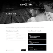 ANAxANA - Imagen Corporativa y Web. Logo Design, and Web Design project by Rosmen Alvarez - 03.02.2020